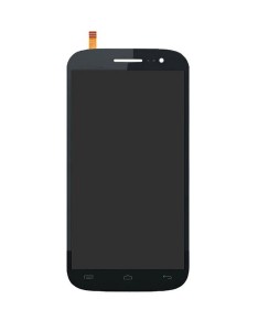 Lcd With Touch Screen For Wiko Cink Five Black By - Maxbhi.com