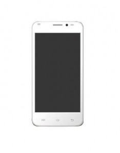 Lcd With Touch Screen For Intex Aqua Q1 Plus White By - Maxbhi.com