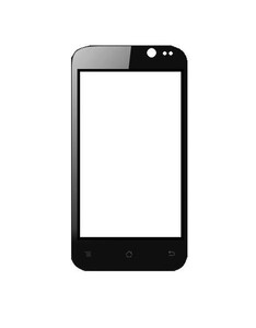 Replacement Front Glass For Karbonn A8 Black By - Maxbhi.com