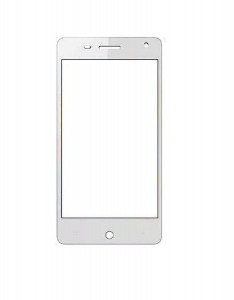 Replacement Front Glass For Intex Aqua Style 2014 White By - Maxbhi.com