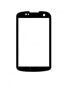 Replacement Front Glass For Micromax A70 White By - Maxbhi.com
