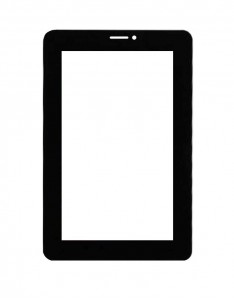 Replacement Front Glass For Lava Etab Connect Black By - Maxbhi.com