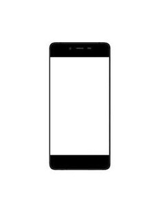 Replacement Front Glass For Blu Vivo Air Lte Black By - Maxbhi.com