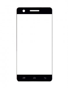 Replacement Front Glass For Infinix Hot S Grey By - Maxbhi Com