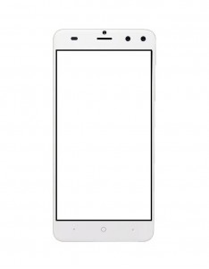 Replacement Front Glass For Intex Aqua Lions T1 Plus White By - Maxbhi Com