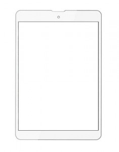 Replacement Front Glass For Swipe Mtv Slate White By - Maxbhi.com