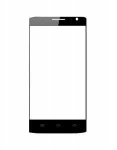 Replacement Front Glass For Thl 5000t White By - Maxbhi.com