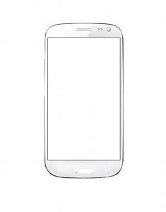 Replacement Front Glass For Forme P6 Black By - Maxbhi.com