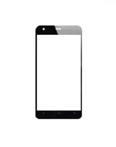 Replacement Front Glass For Panasonic Eluga U Black By - Maxbhi.com
