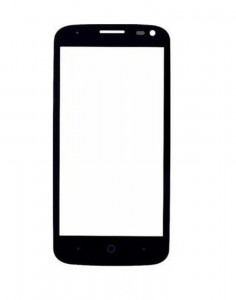 Replacement Front Glass For Zte Blade Q Lux 4g Black By - Maxbhi.com