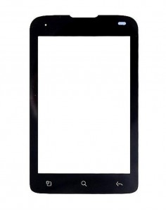Replacement Front Glass For Alcatel Ot918d Black By - Maxbhi.com