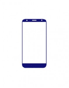 Replacement Front Glass For Blu Studio G4 Blue By - Maxbhi.com