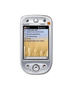 Replacement Front Glass For Dopod 696i White By - Maxbhi.com
