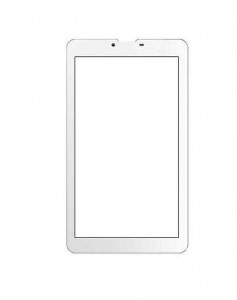 Replacement Front Glass For Penta Tpad Ws704d White By - Maxbhi.com