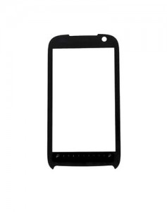 Replacement Front Glass For Htc Touch Pro 2 T7373 Black By - Maxbhi.com