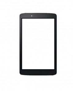 Replacement Front Glass For Lg G Pad 7.0 Lte White By - Maxbhi.com