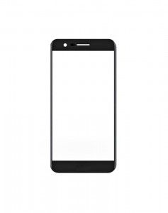 Replacement Front Glass For Lg X300 Black By - Maxbhi.com