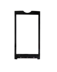 Replacement Front Glass For Tata Docomo Sony Ericsson Xperia X10 Black By - Maxbhi.com