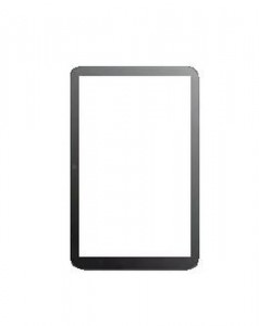 Replacement Front Glass For Eaft D70p White By - Maxbhi.com