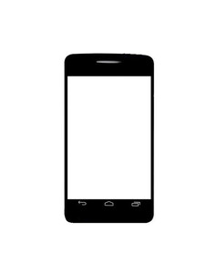 Replacement Front Glass For Alcatel Ot4010e Black By - Maxbhi.com