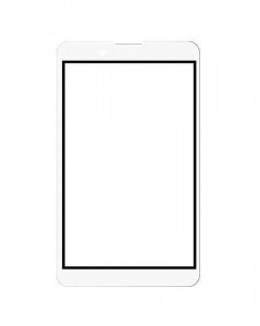 Replacement Front Glass For Uni N2 White By - Maxbhi.com