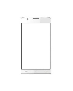 Replacement Front Glass For Uni N6200 White By - Maxbhi.com