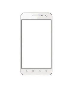 Replacement Front Glass For Adcom A400 White By - Maxbhi.com