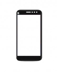 Replacement Front Glass For Blu C6l Blue By - Maxbhi Com