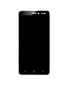 Lcd With Touch Screen For Intex Staari 9 Black By - Maxbhi Com