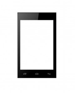 Replacement Front Glass For Videocon A23f Black By - Maxbhi.com