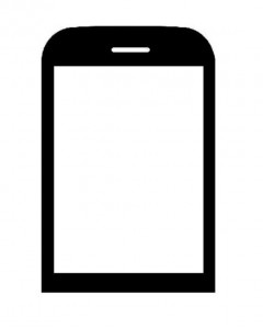 Replacement Front Glass For Intex Aqua Qwerty Black By - Maxbhi.com