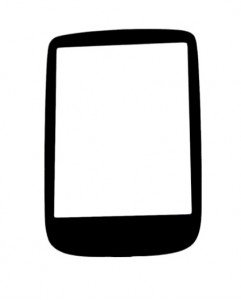 Replacement Front Glass For Htc Touch White By - Maxbhi.com