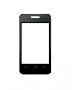 Replacement Front Glass For Idea Id 920 Black By - Maxbhi.com