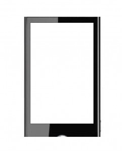 Touch Screen Digitizer For Intex In 8810 V Show Black By - Maxbhi Com