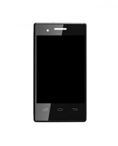 Lcd With Touch Screen For Zen 105 Plus White By - Maxbhi.com