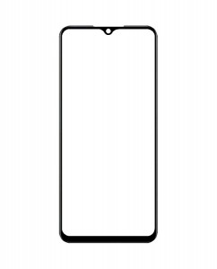 Replacement Front Glass For Oppo Reno 3 5g Black By - Maxbhi Com