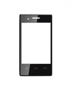 Touch Screen Digitizer For Zen 105 Plus Black By - Maxbhi.com
