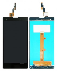 Display for Infinix Zero X506 Black (Combo Folder) by Maxbhi.com