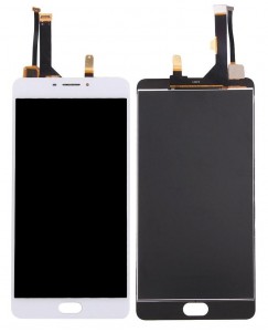 Lcd With Touch Screen For Meizu M3 Max White By - Maxbhi Com