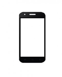 Replacement Front Glass For Ktouch A14 Black By - Maxbhi.com