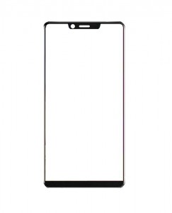 Replacement Front Glass For Sharp Aquos D10 White By - Maxbhi Com