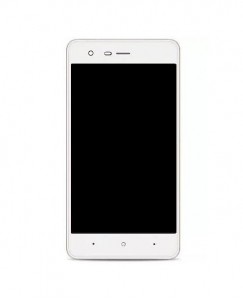 Lcd With Touch Screen For Lephone W10 Silver By - Maxbhi Com