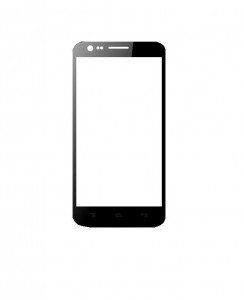 Replacement Front Glass For Videocon Infinium Z50q Star Red By - Maxbhi.com