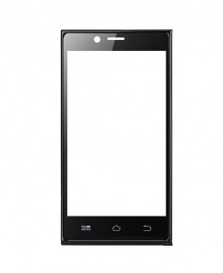 Replacement Front Glass For Bq S38 Black By - Maxbhi.com