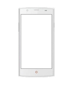 Replacement Front Glass For Tecno Boom J7 White By - Maxbhi.com