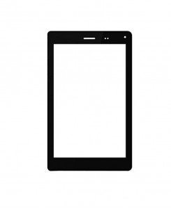 Replacement Front Glass For Oplus Xonpad 7 Black By - Maxbhi.com
