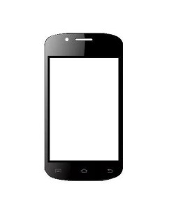 Replacement Front Glass For Arise T1 Plus Rowdy Black By - Maxbhi.com