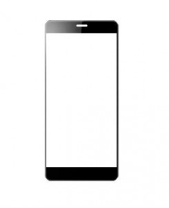 Replacement Front Glass For Sony Xperia L3 Silver By - Maxbhi Com