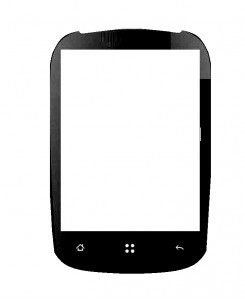 Touch Screen Digitizer For Micromax Andro A60 Black By - Maxbhi Com