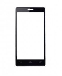 Replacement Front Glass For Alcatel J636d Plus Black By - Maxbhi.com